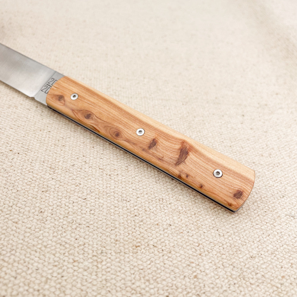 Couteau fermant 20/20 manche en genévrier
