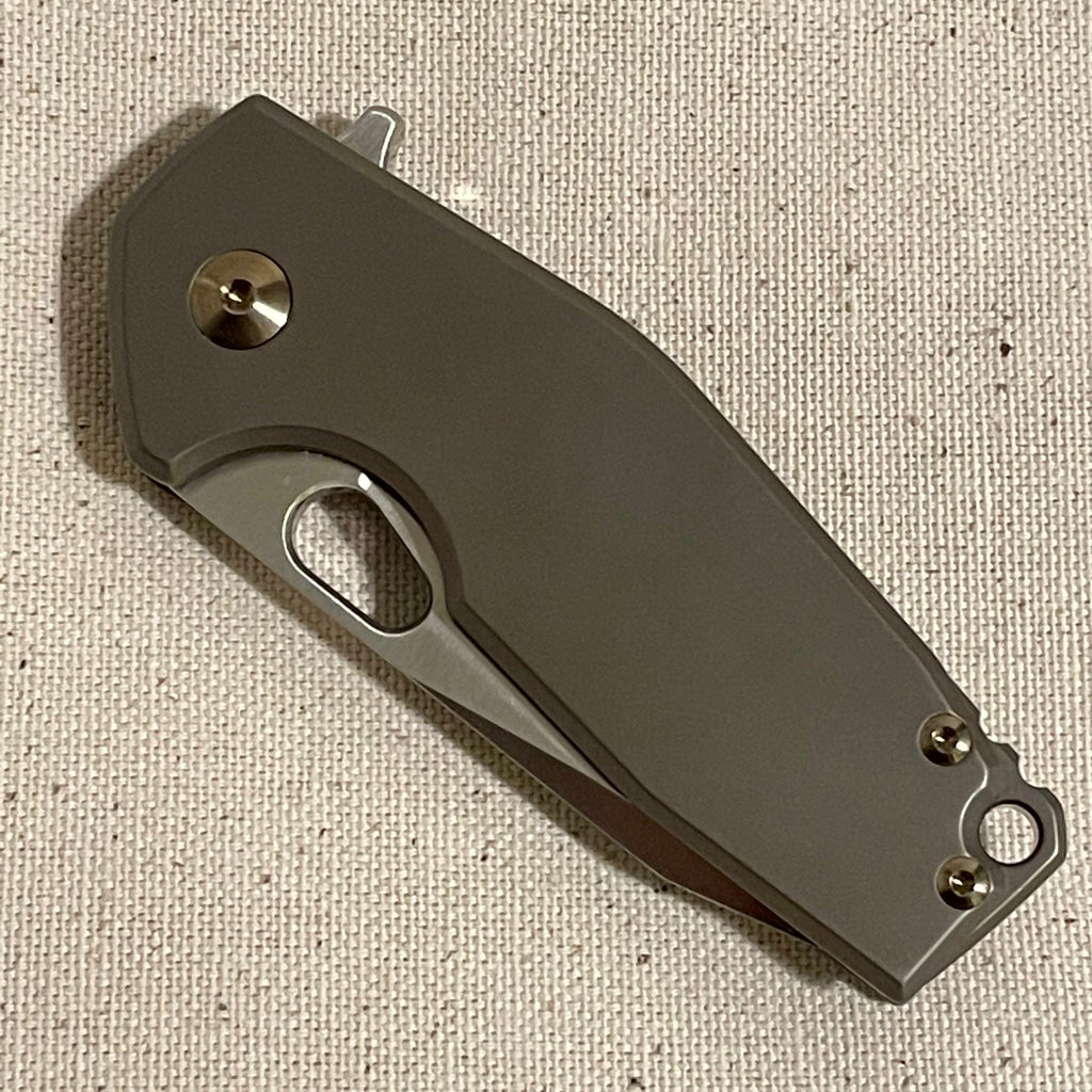 Couteau Fox Suru Titanium Bronze