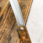 Couteau Higonokami laiton brun