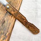 Couteau Higonokami laiton brun