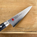 Couteau japonais Honesuki lame damas