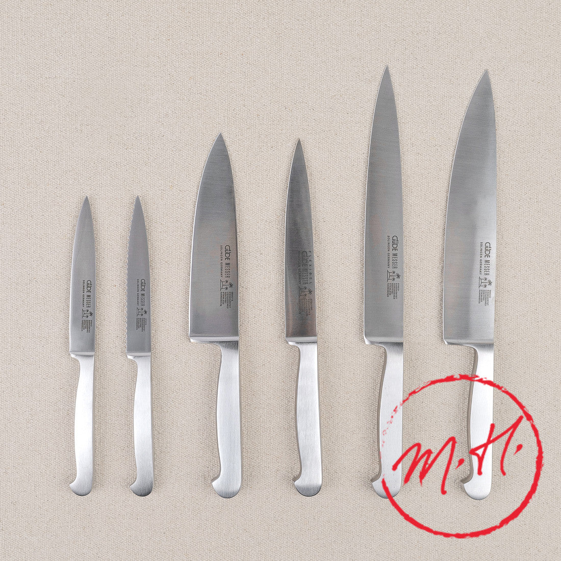 Couteau Kappa monobloc inox