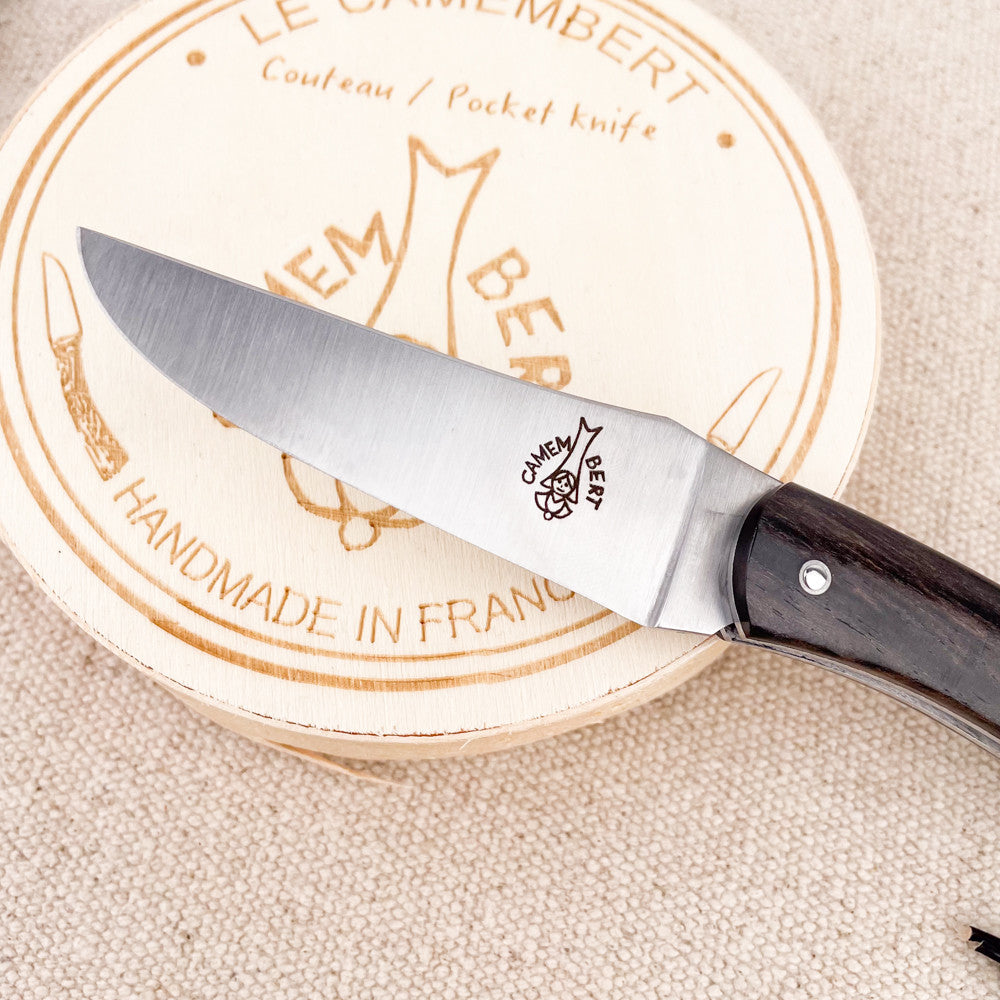 Couteau Le Camembert manche ébène