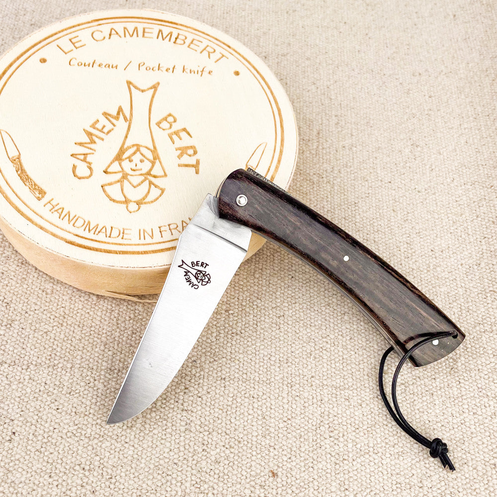 Couteau Le Camembert manche ébène