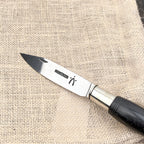 Couteau Nontron n°25 ébène manche sabot