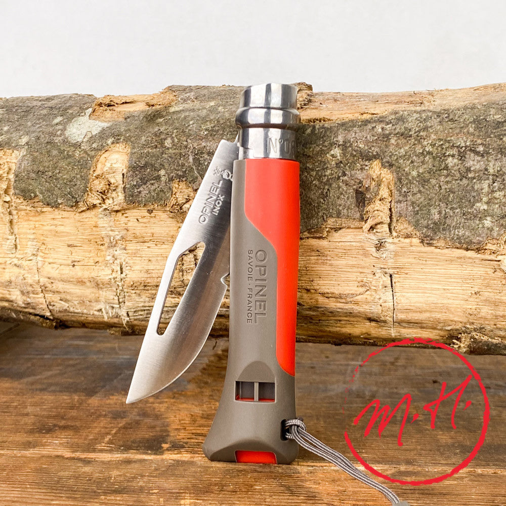 Couteau Opinel Outdoor n°8 rouge