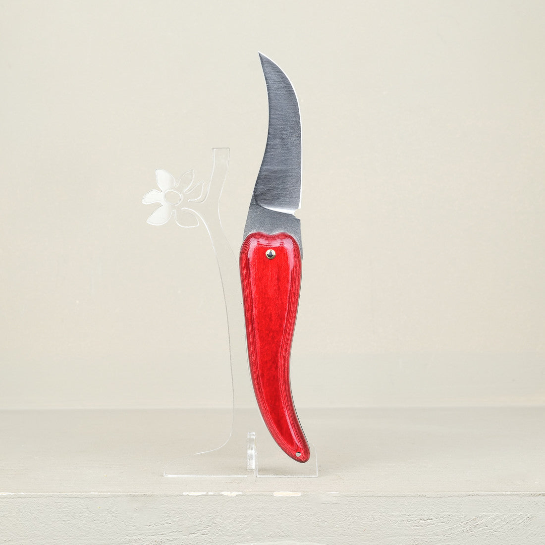 Couteau pliant Piment rouge