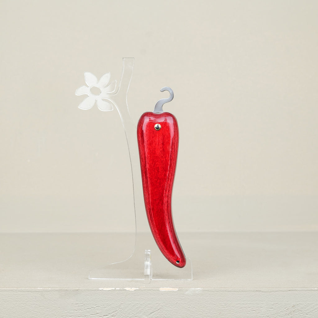 Couteau pliant Piment rouge