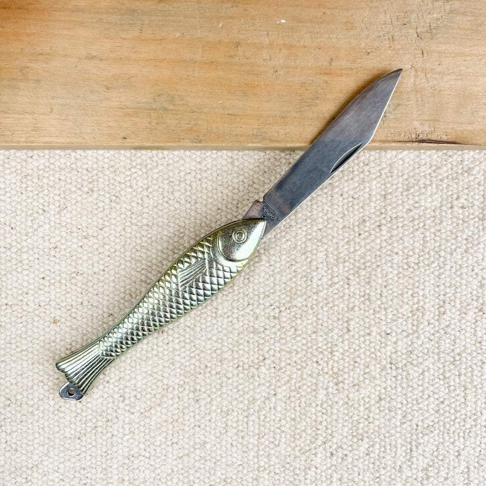 couteau sardine doré canif