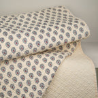 Couverture provençale aubépine 170 x 170 cm
