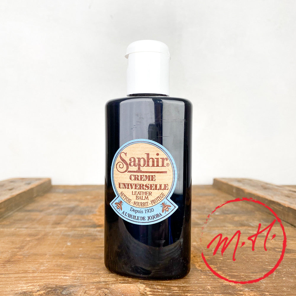 Crème universelle noire pour le cuir Saphir