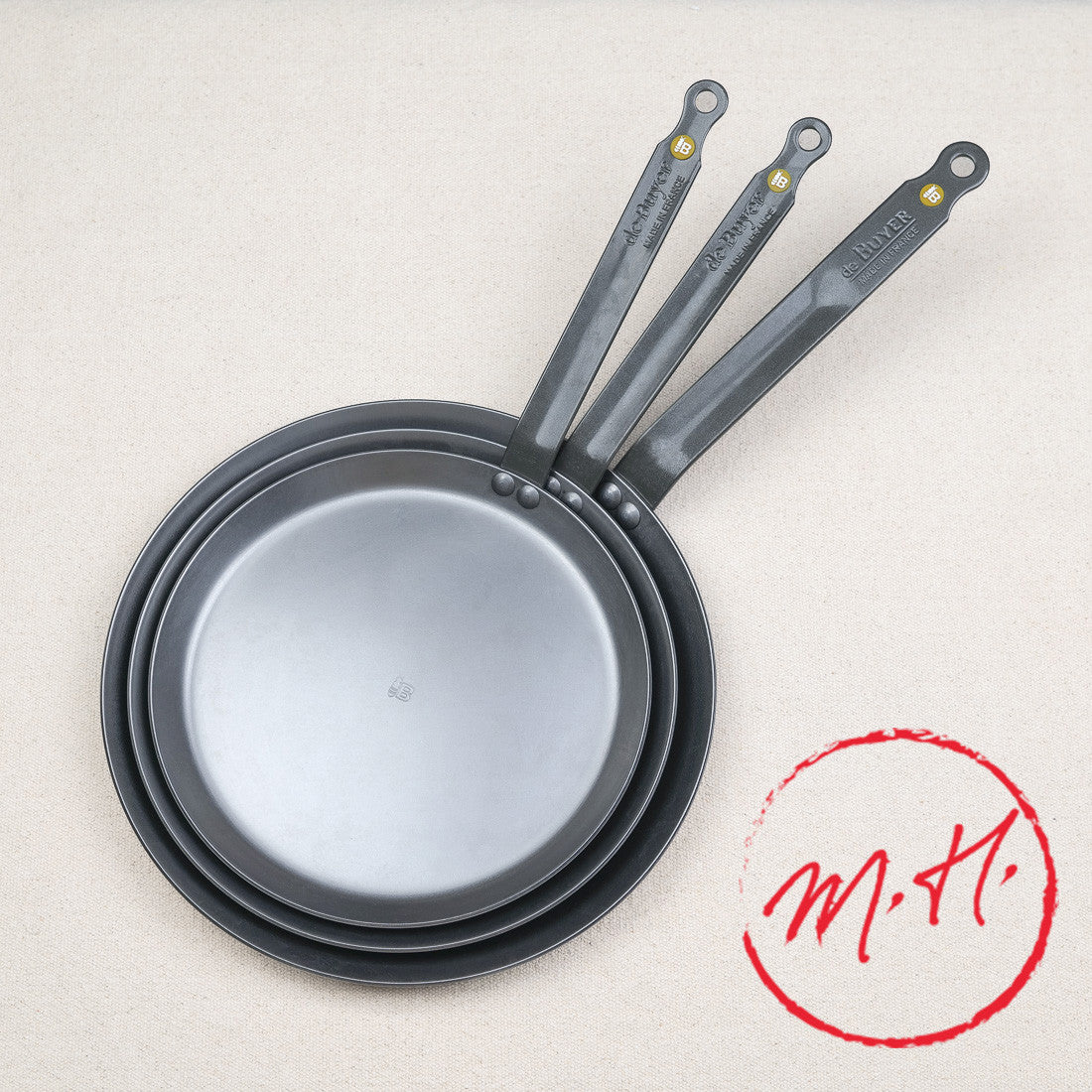 Crêpière Mineral B en acier De Buyer