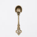 Gold plated coffee spoon