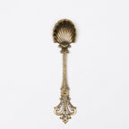 Gold plated coffee spoon