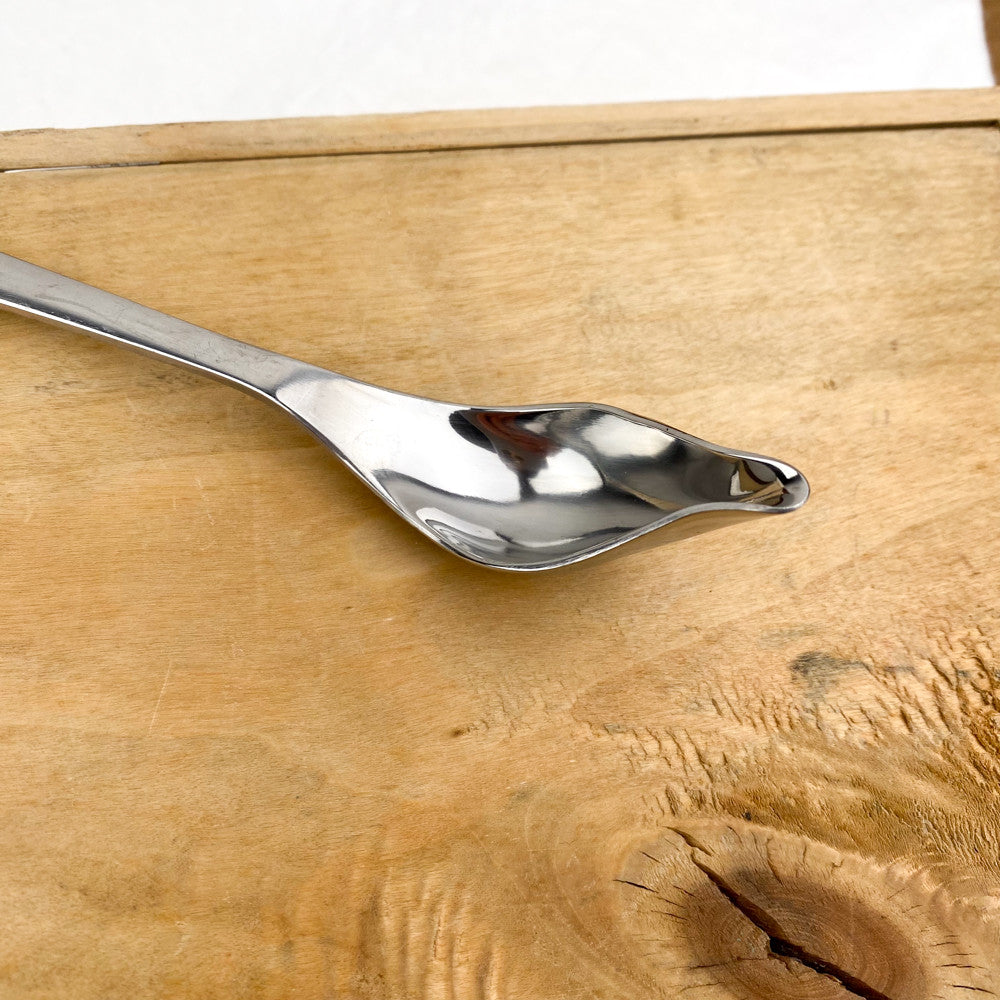 Cuillère plume en inox