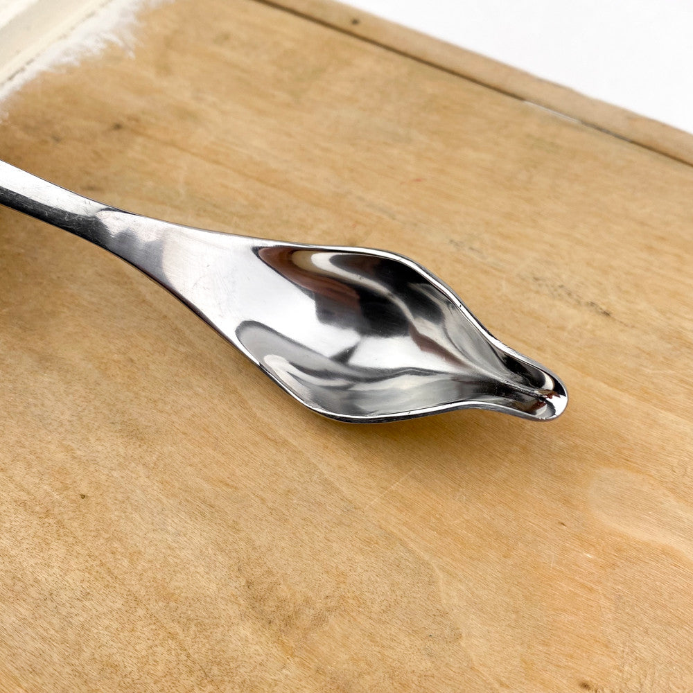 Cuillère plume en inox