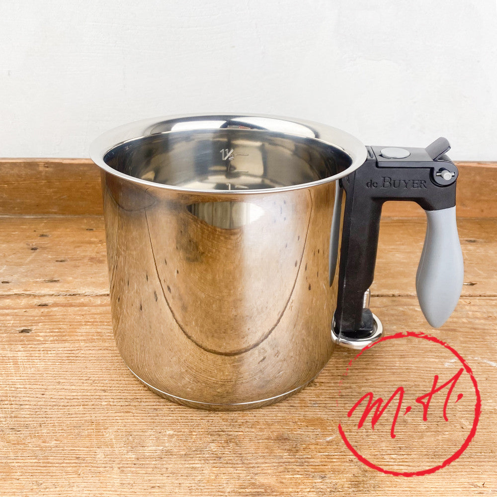 Cuiseur bain-marie à double paroi inox