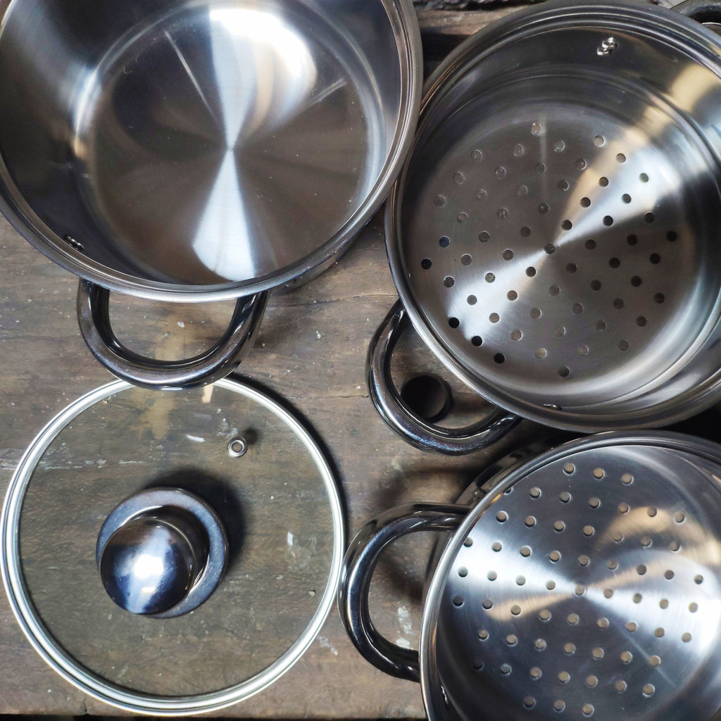 Cuit vapeur 3 niveaux inox