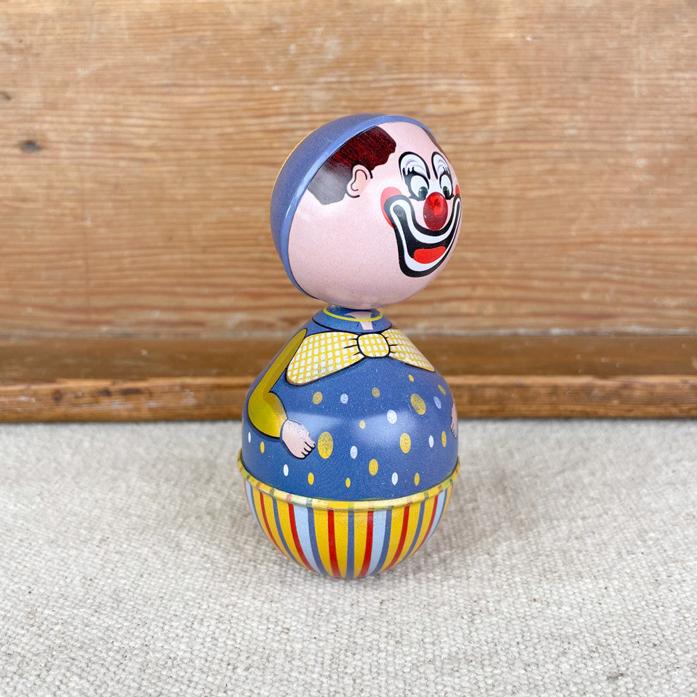 Culbuto Clown en métal