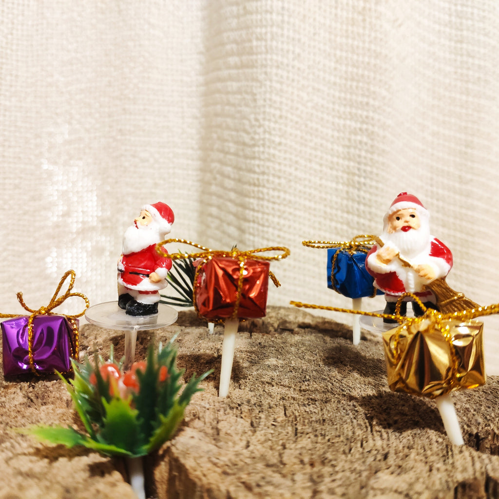 Décor Bûche de Noël