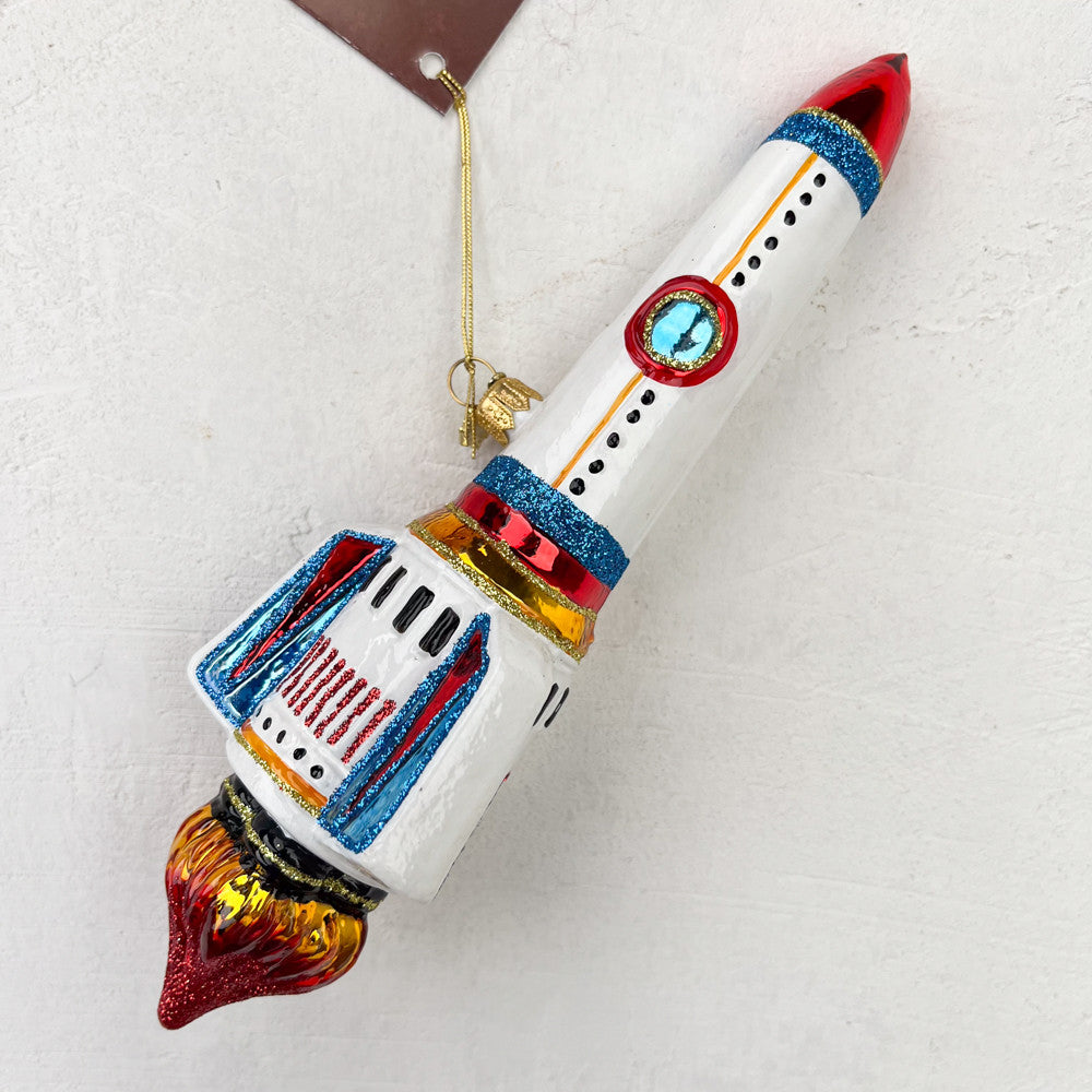 Décoration de noël Fusée