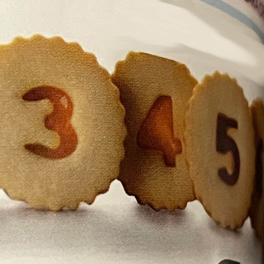 Lot emporte-pièces numéros x 9