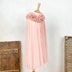 Déguisement cape de princesse rose