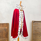 Déguisement cape royale rouge