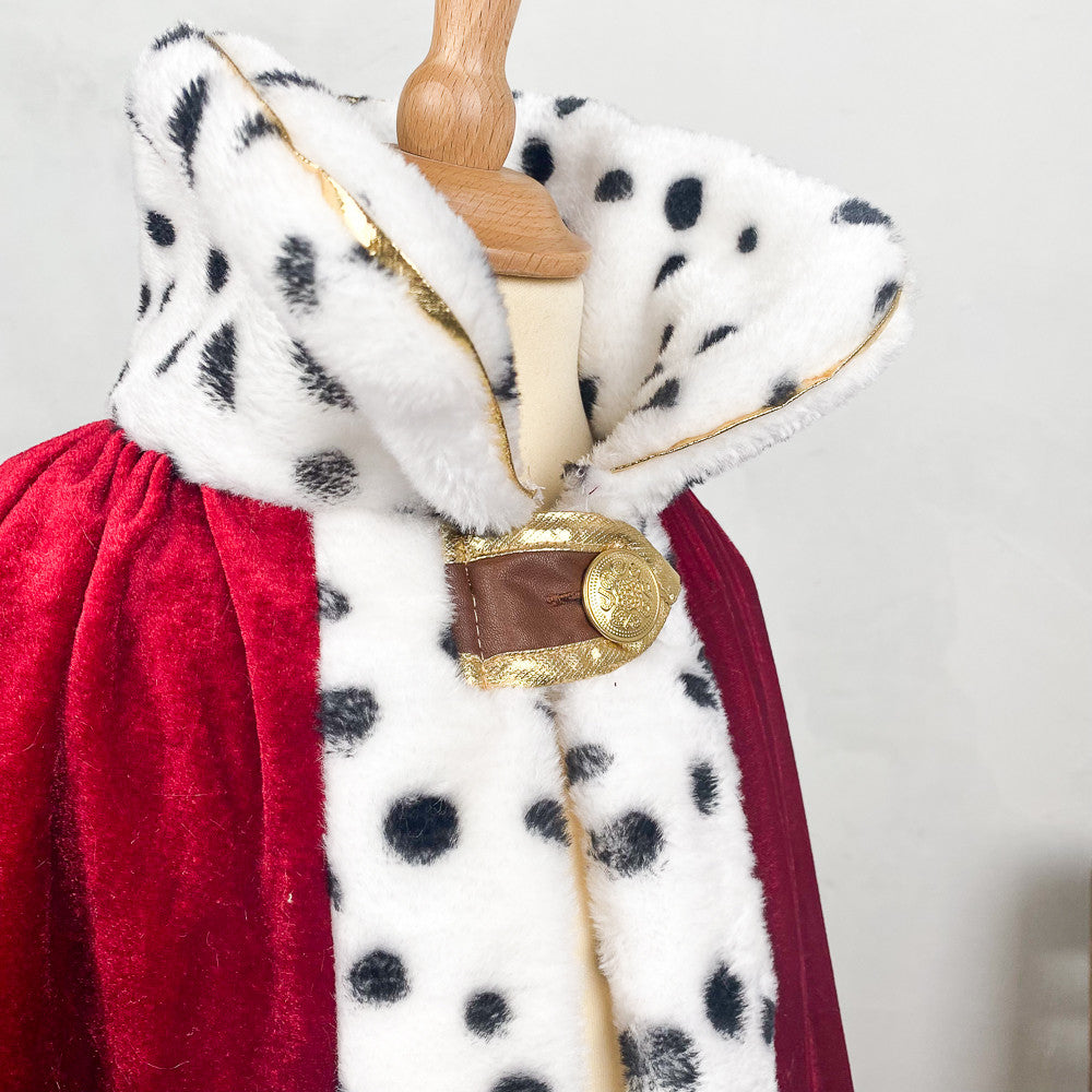Déguisement cape royale rouge