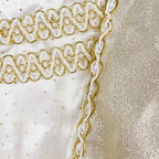 Déguisement robe de princesse dorée à cape