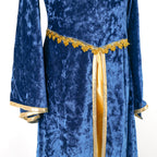 Déguisement robe Guenièvre bleue