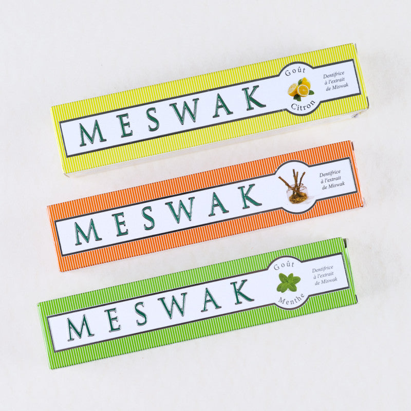 Dentifrice à l'extrait de Meswak