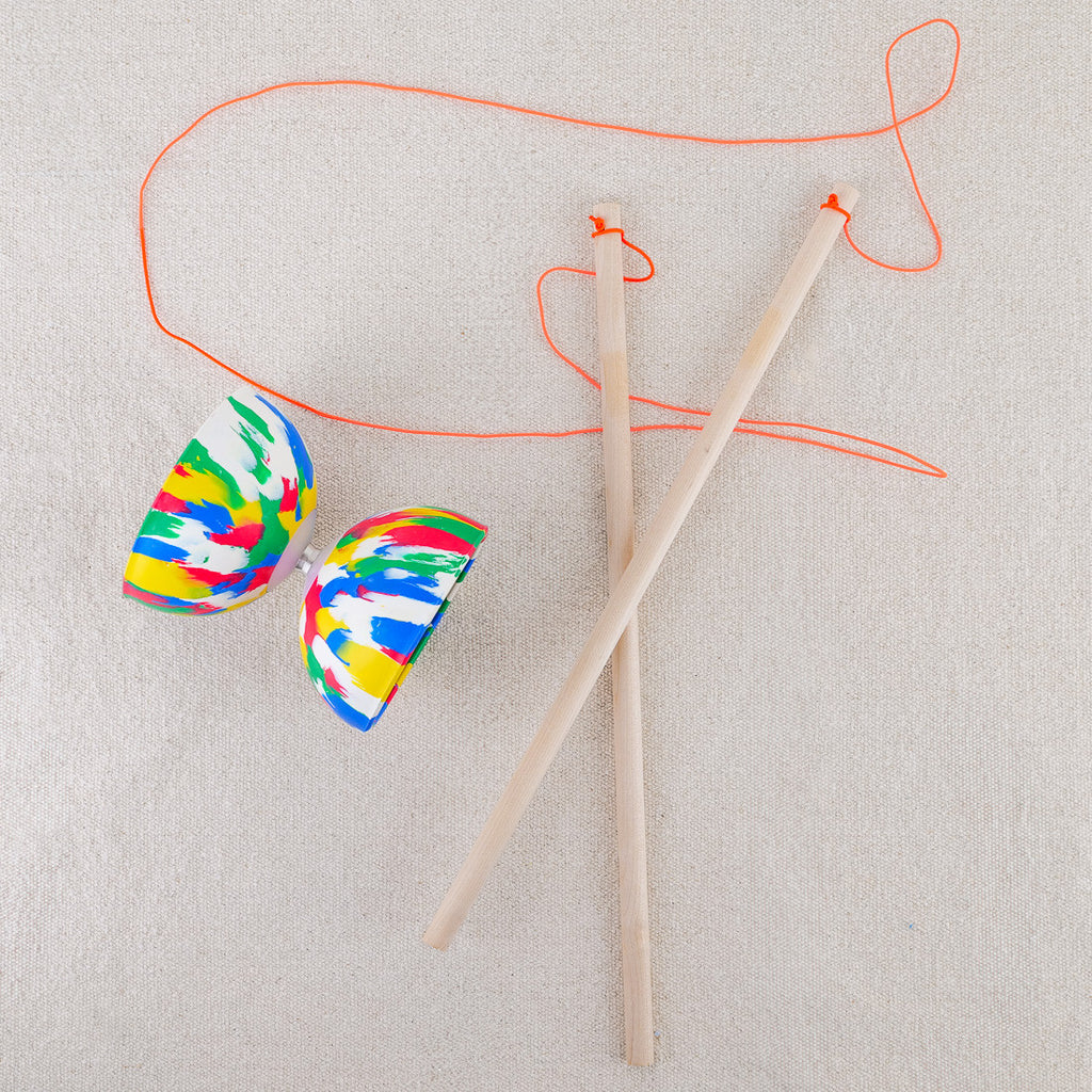 Diabolo multicolore