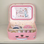 Dinette à thé dans sa valise