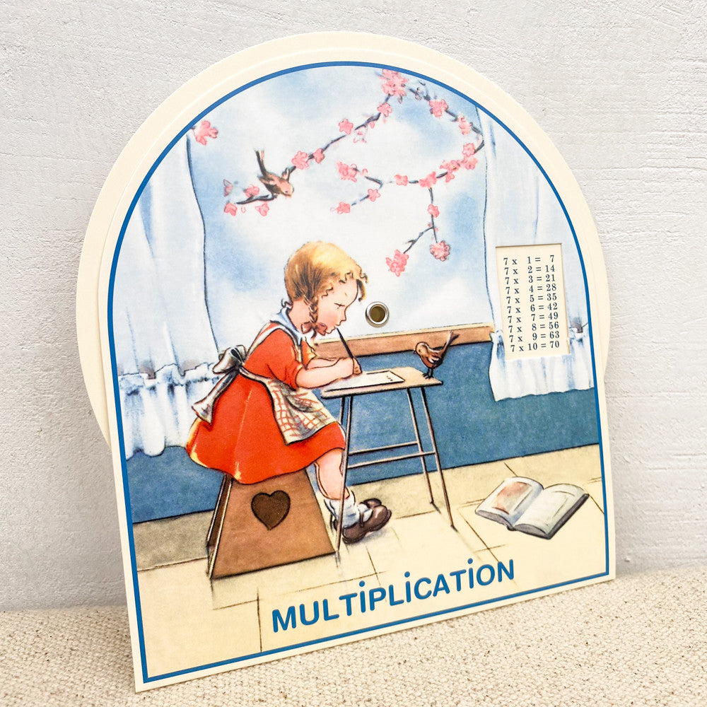 Disque table de multiplication
