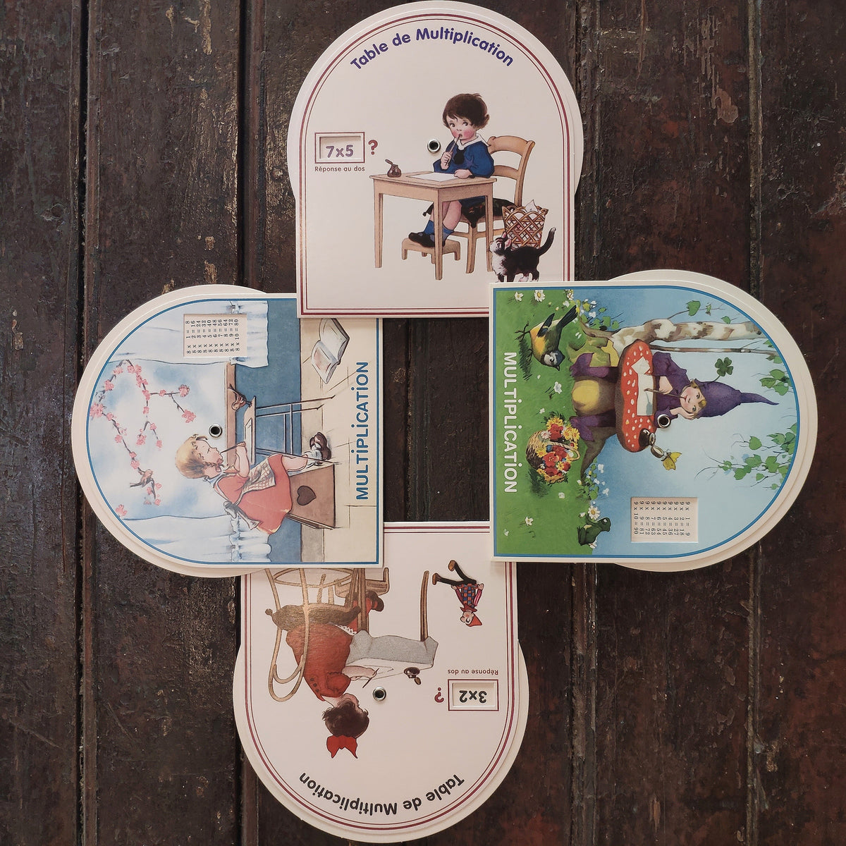 Disque table multiplication