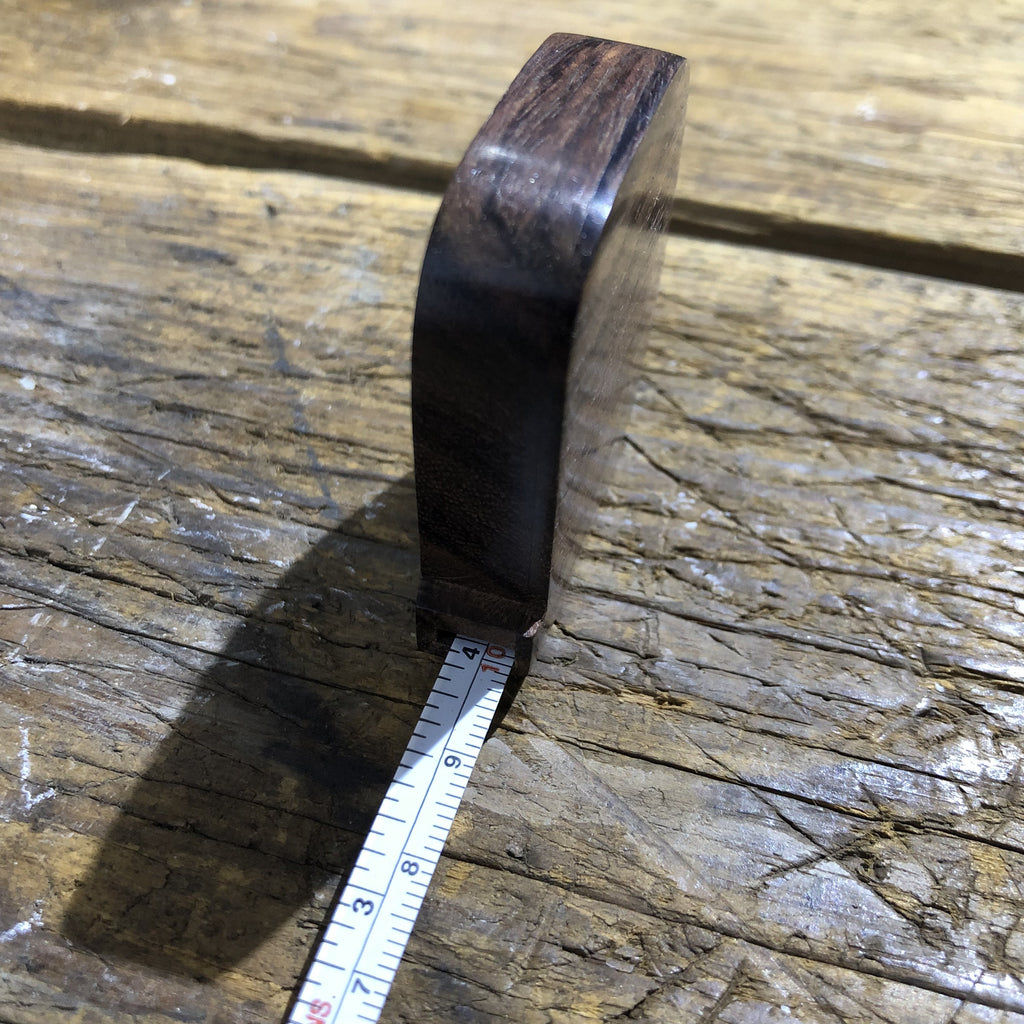 Double-mètre en bois de rose