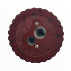 Double taille-crayon bordeaux