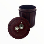 Double taille-crayon bordeaux
