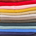 Drap de plage en lin lavé