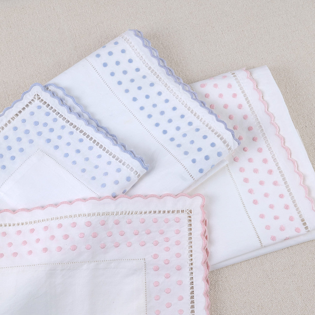 Drap-housse et taie d'oreiller pour bébé