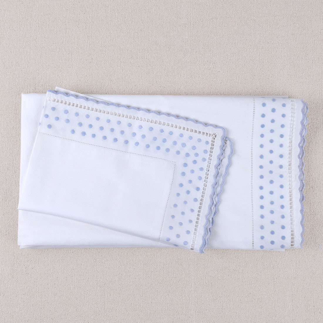 Drap-housse et taie d'oreiller pour bébé