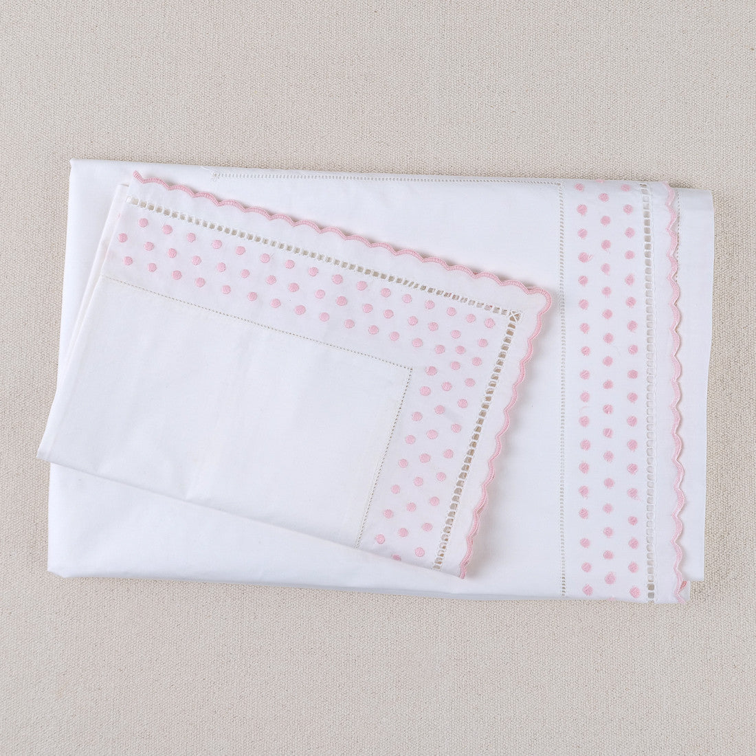 Drap-housse et taie d'oreiller pour bébé