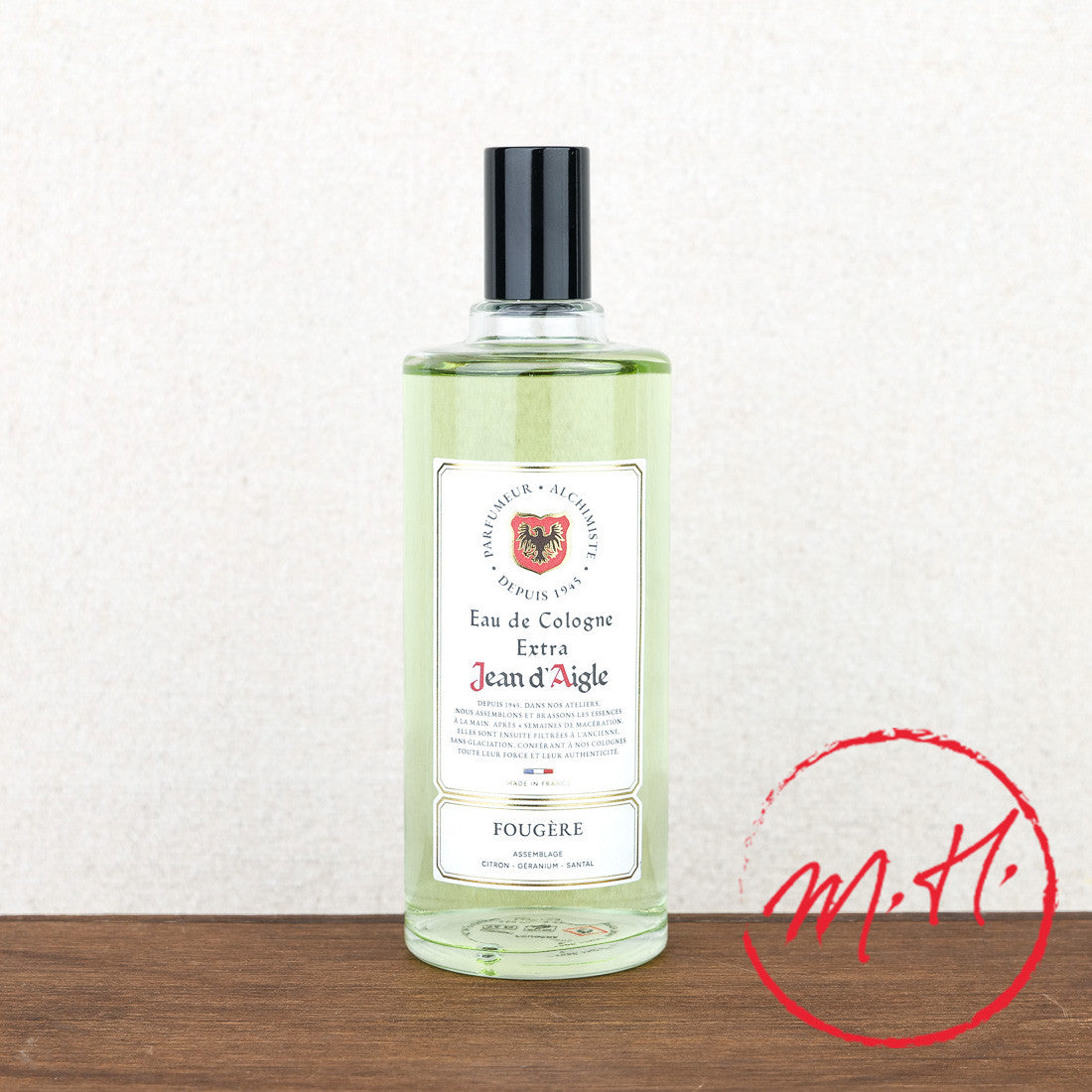 Eau de Cologne senteur Fougère