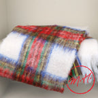 Echarpe tartan mohair