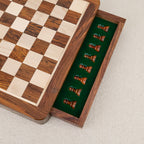 jeu d'échecs de qualité en bois