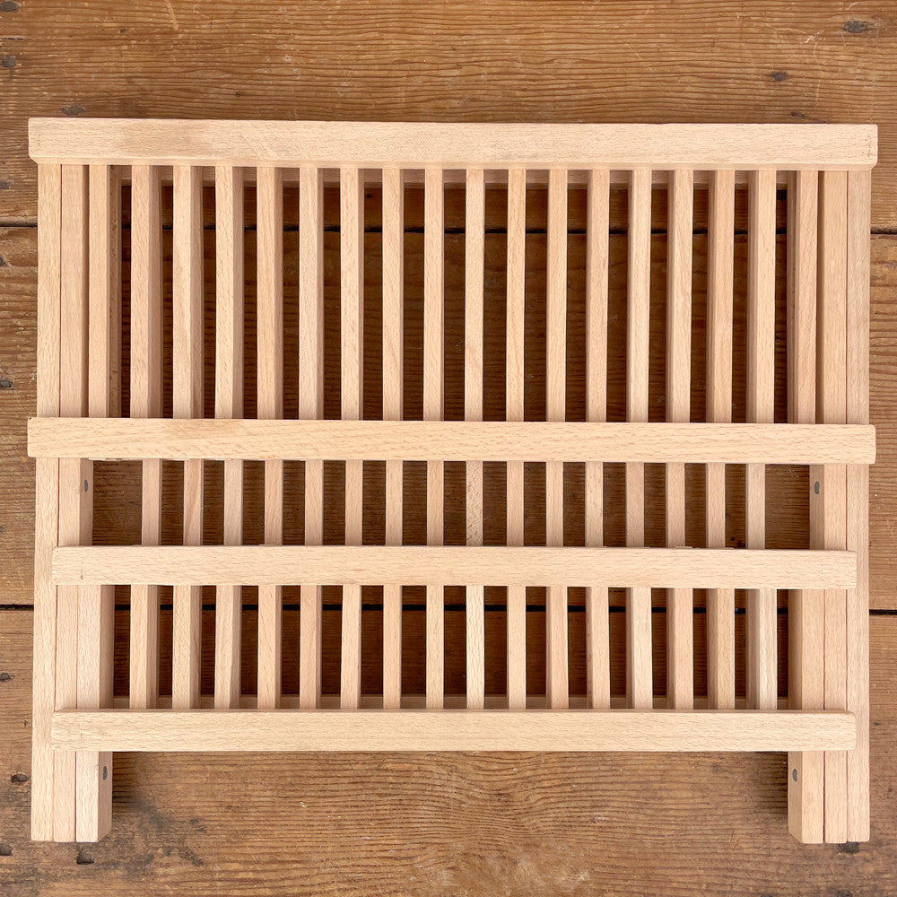 Égouttoir pliant en bois