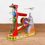 Eléphant jongleur mécanique