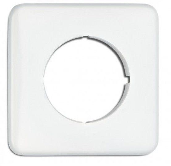 Enjoliveur carré duroplast blanc