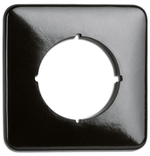 Enjoliveur carré en duroplast noir